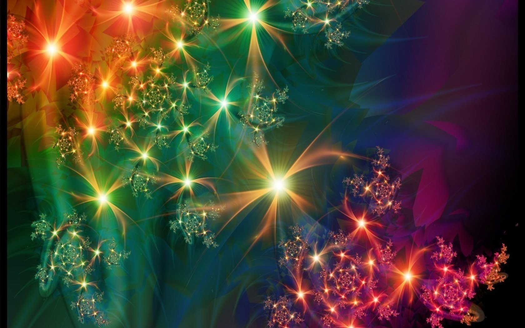 blask gwiazd kamienie różne kolory fantazje