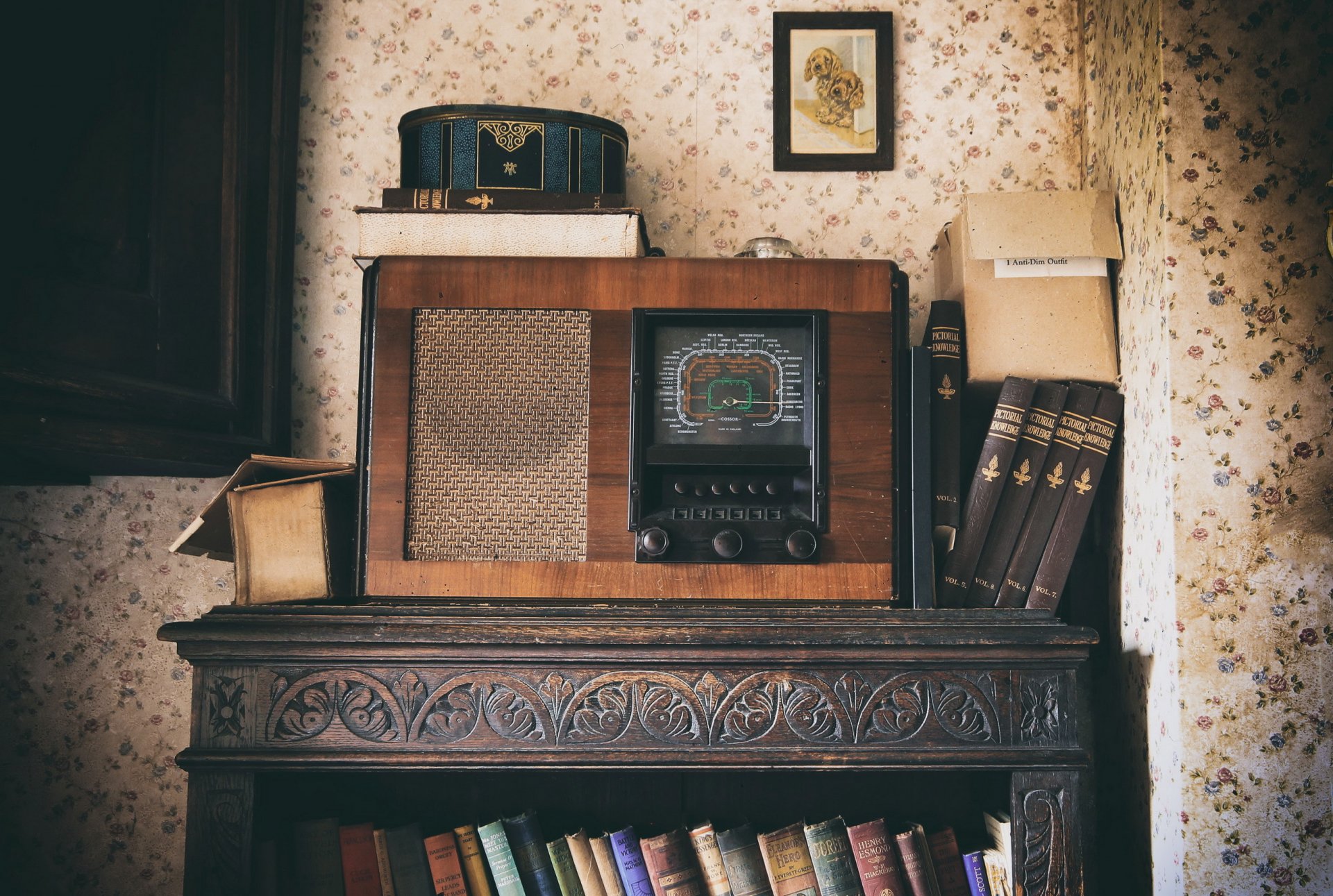 radio odbiornik tło