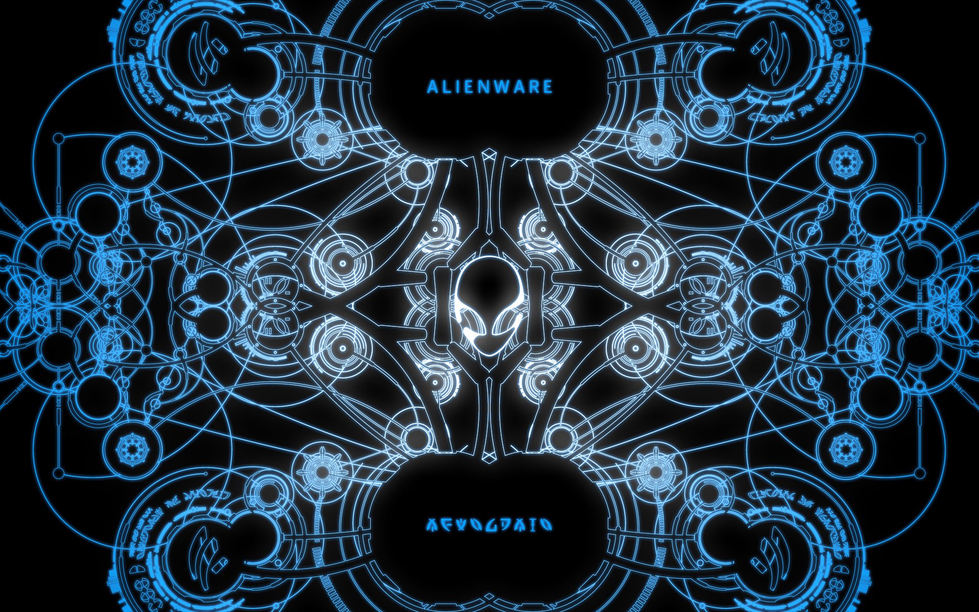 alienware dell alienware abstrakcja