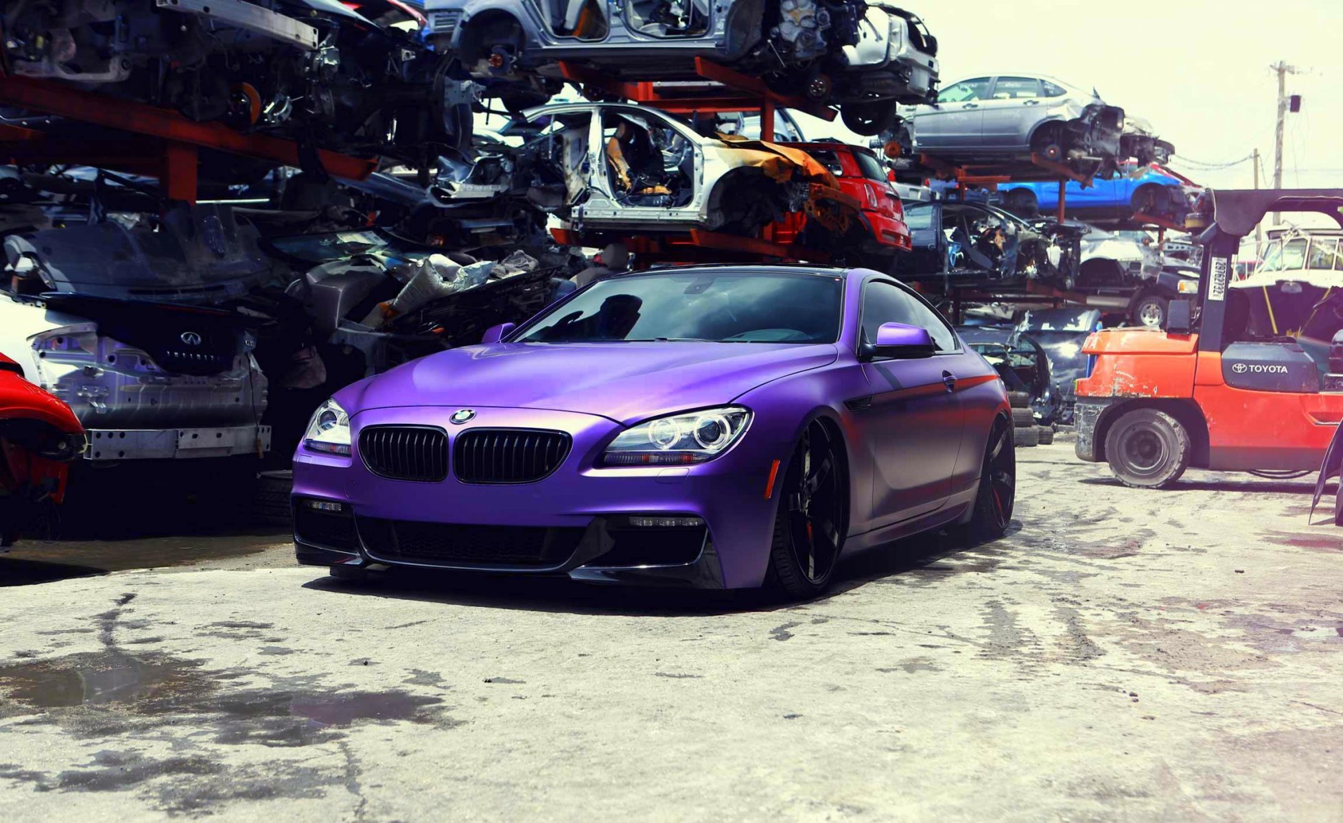 bmw 650i vossen przód