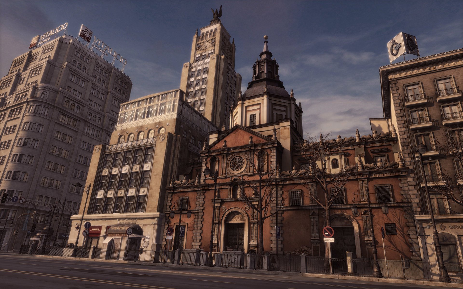 miasto 3d domy ulica