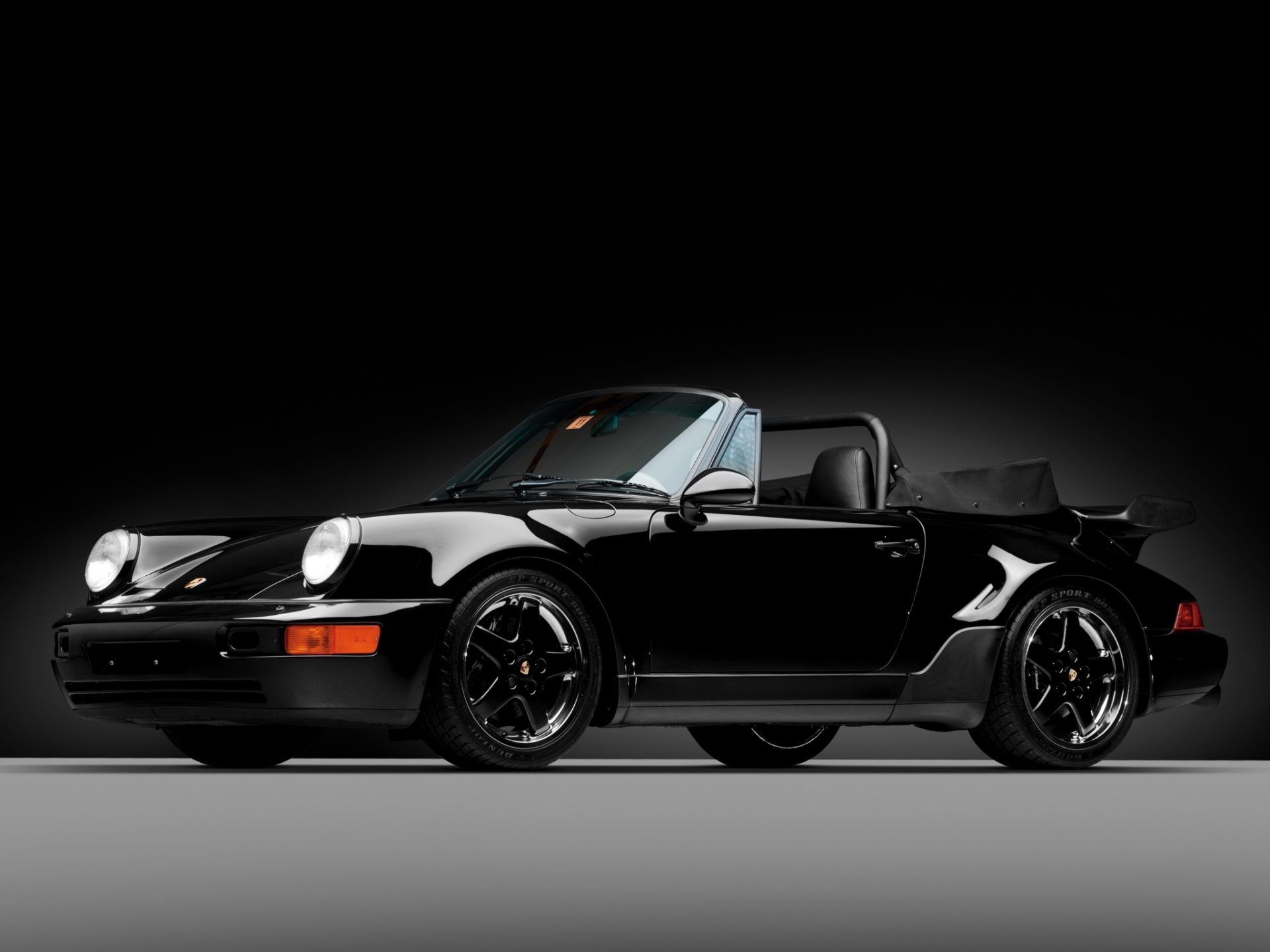 porsche 911 america roadster 1992 czerniejewo czarne