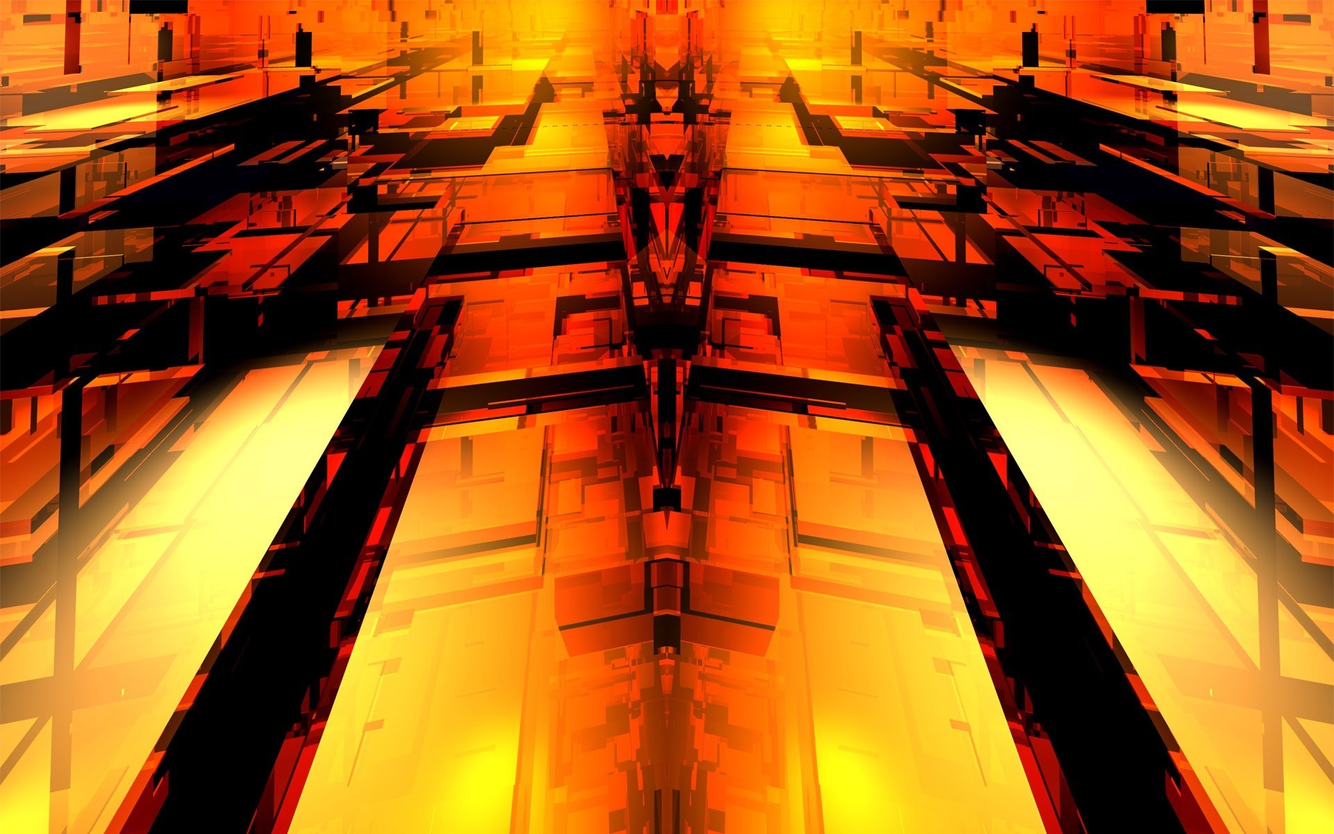 tło tapeta żółty sci-fi fantasy