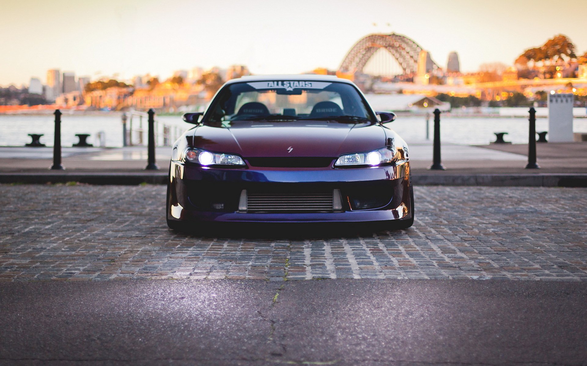 nissan silvia spec-r s15 tuning samochód nissan przód