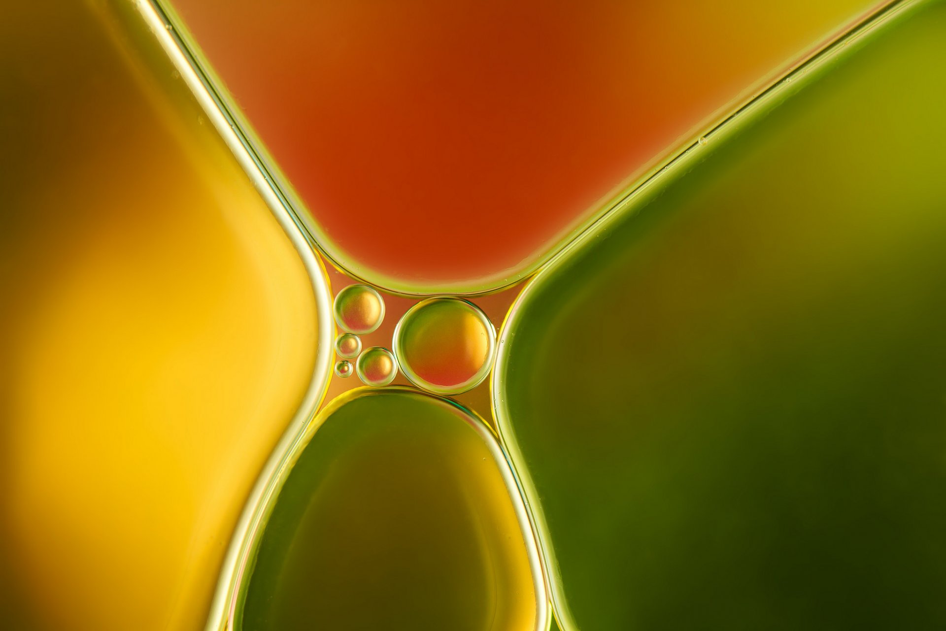 kolor objętość pęcherzyki woda olej ciecz