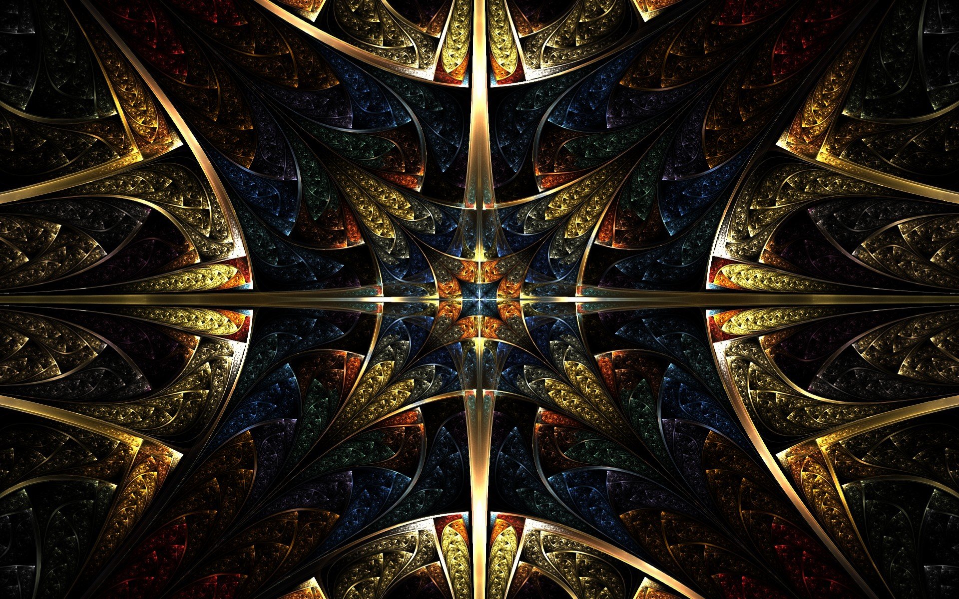 fraktalna świetny hd tapety