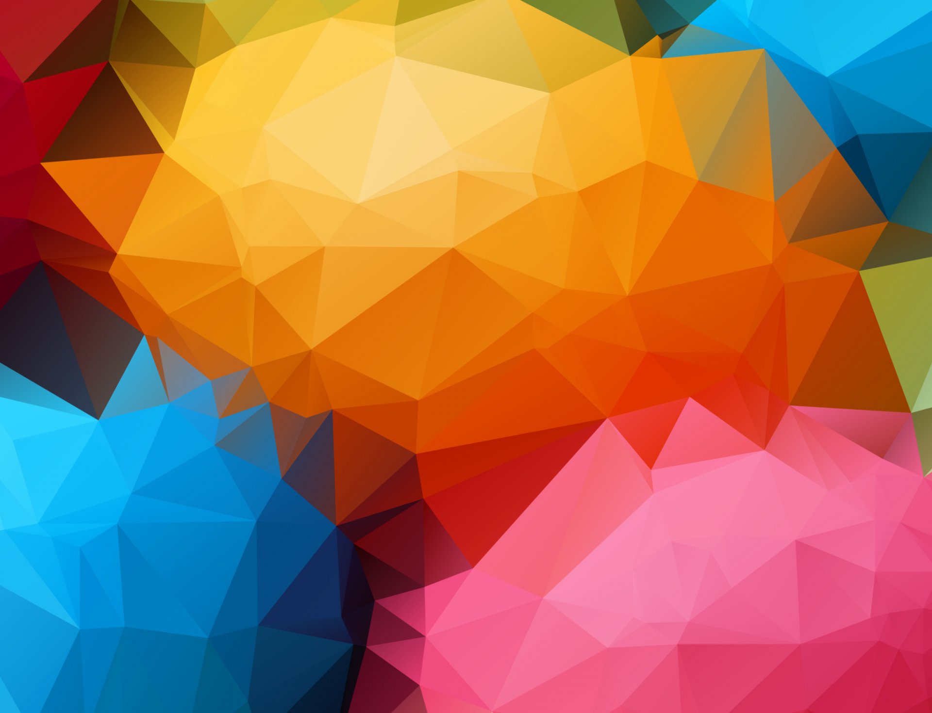 tapety na pulpit objętość trójkąt kryształ kształt tapety