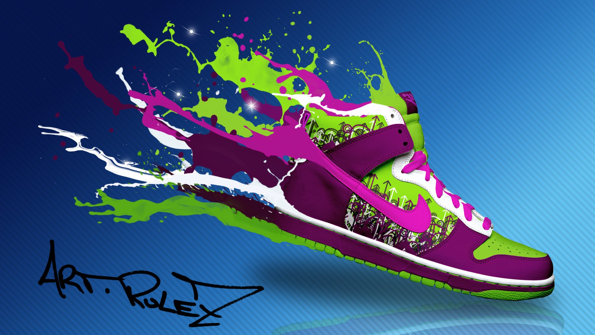 photoshop nike buty
