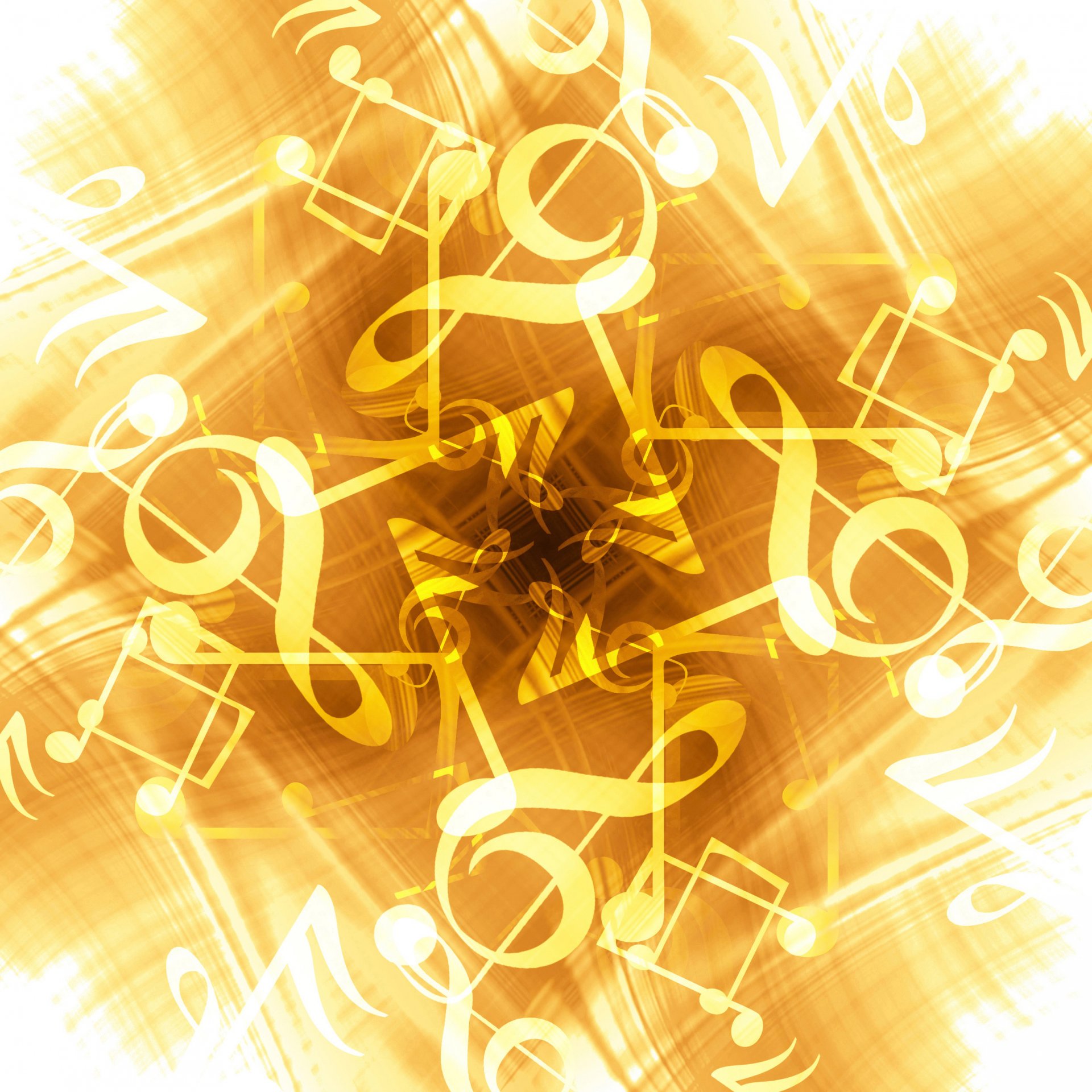 abstrakcja nuty tapety