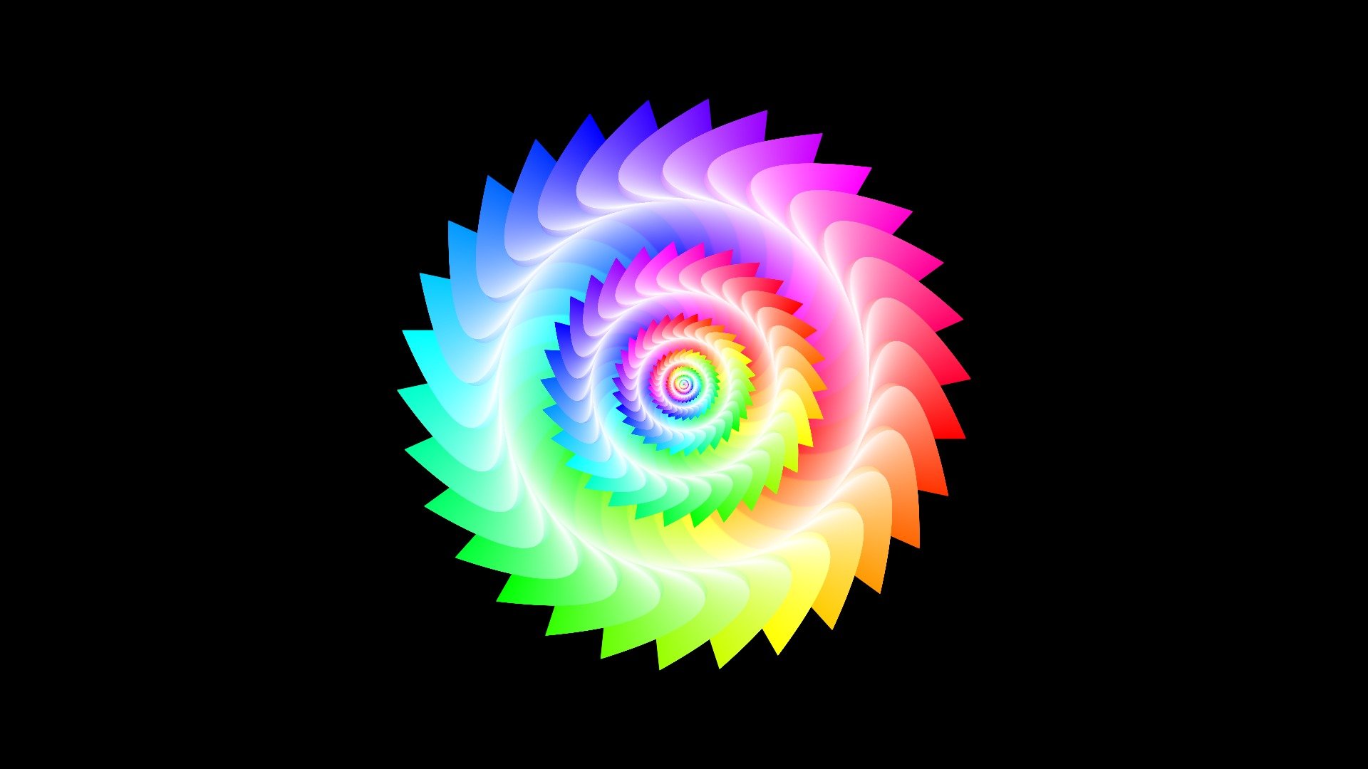 koło kolory abstrakcja