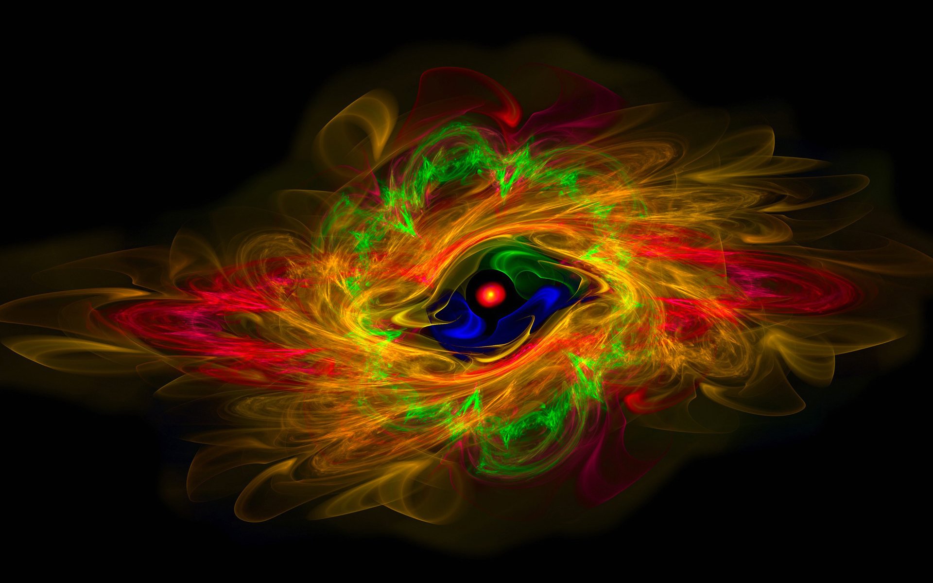 gaz dym farby światło kolor tło