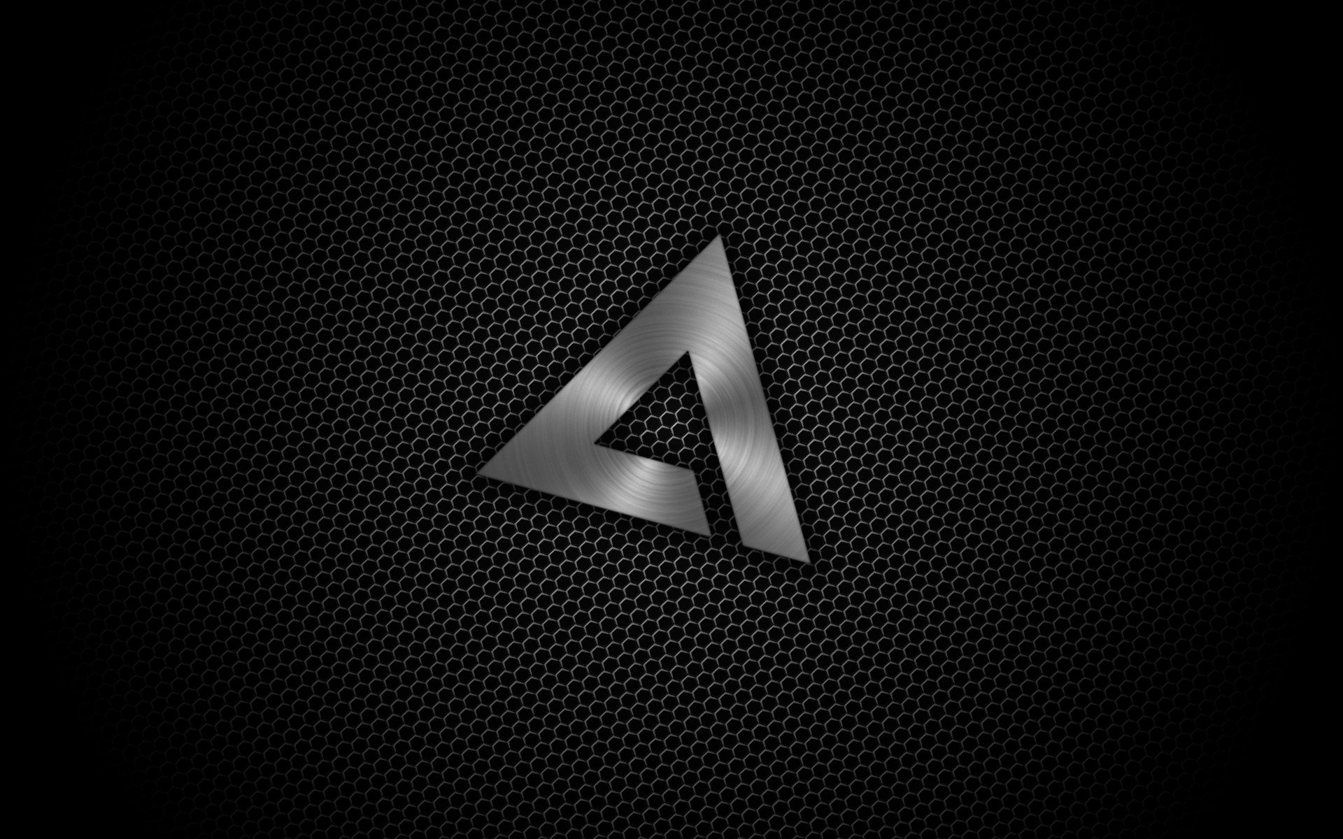 tekstura aimp minimalizm czarny logo