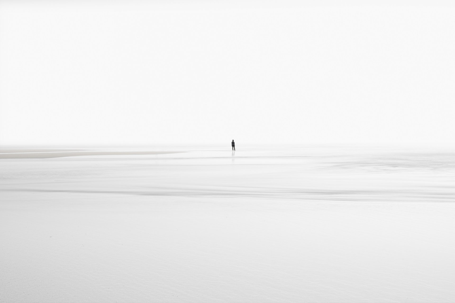 człowiek morze tło