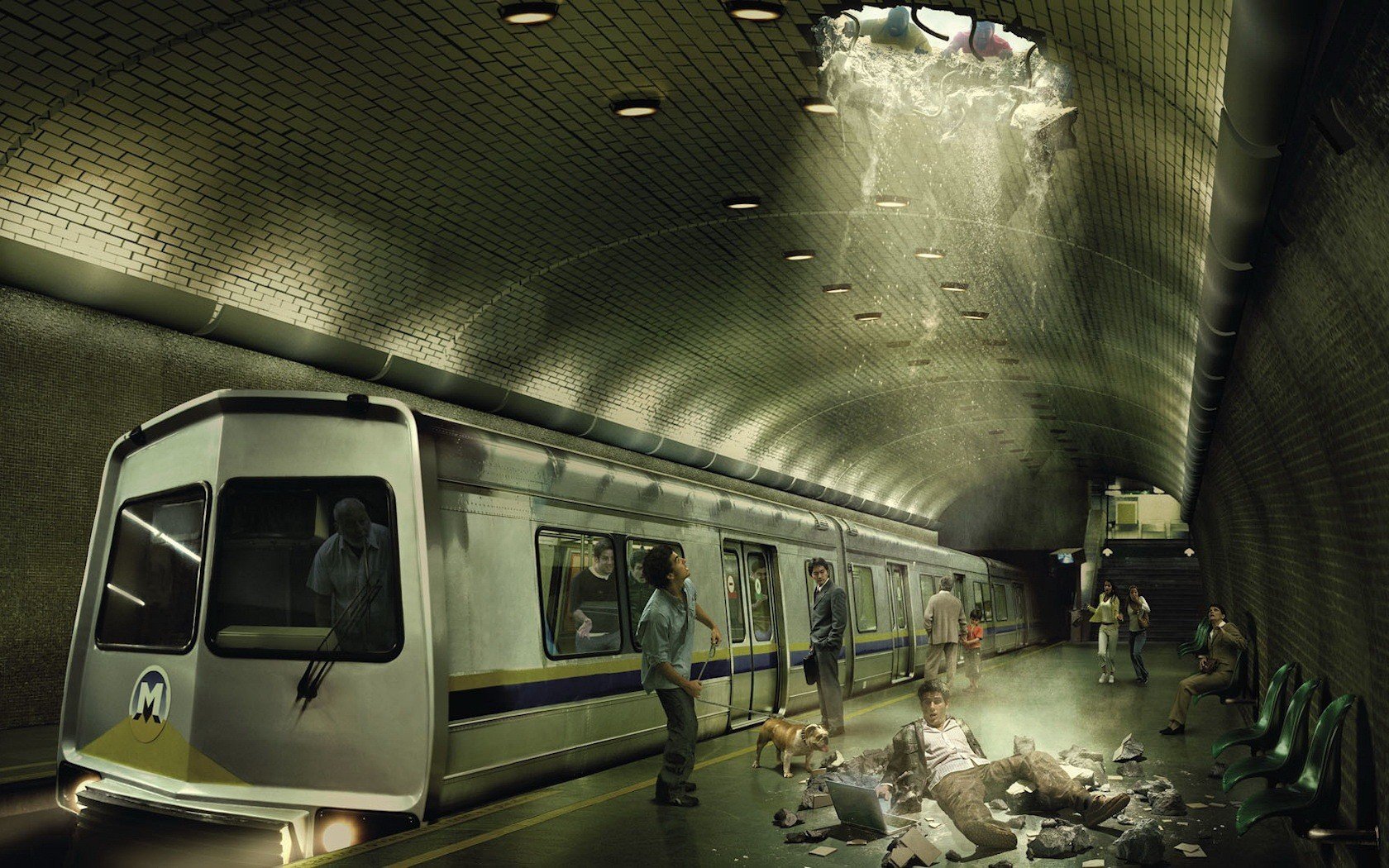 metro strach fantazja