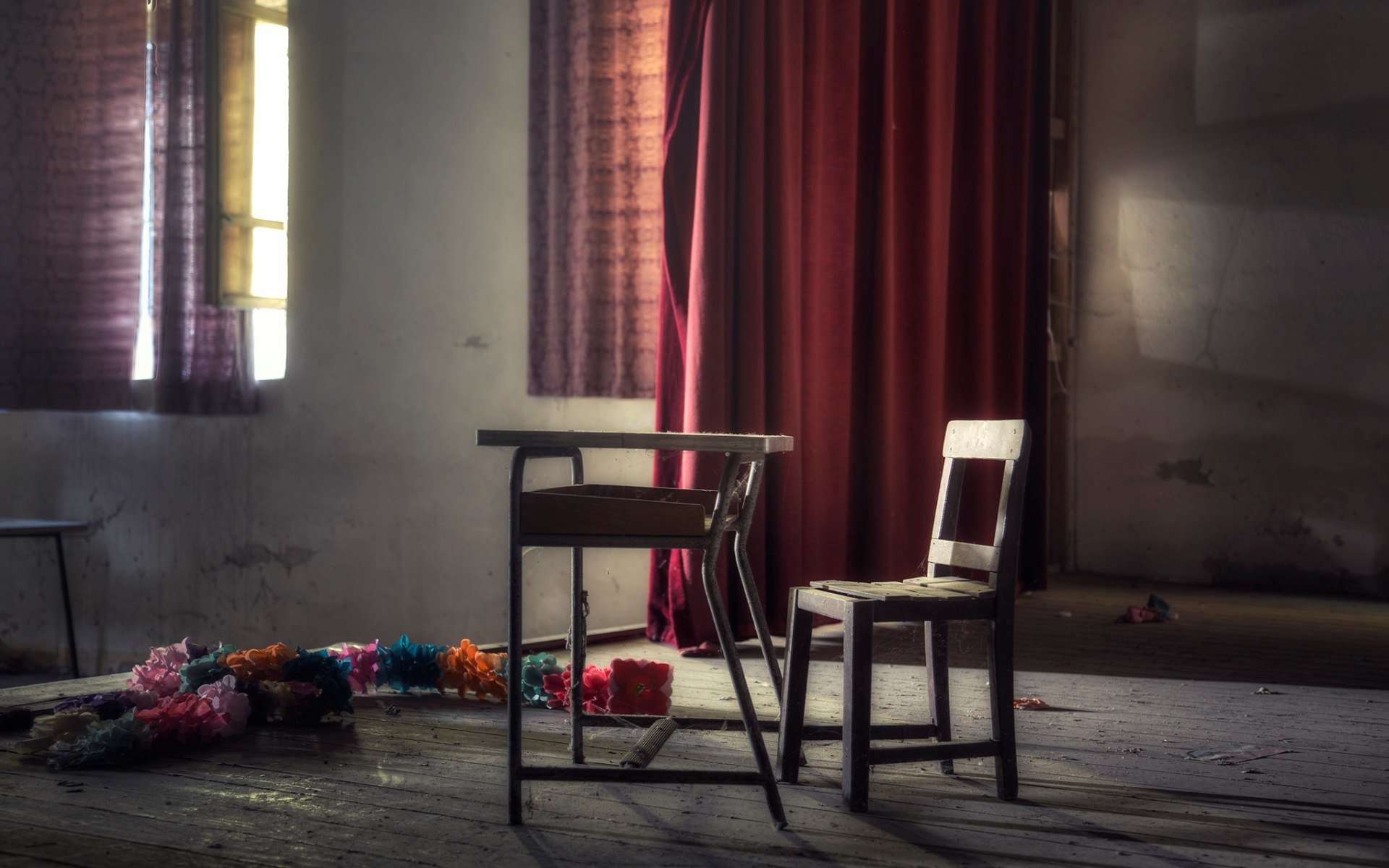 pokój stół krzesło