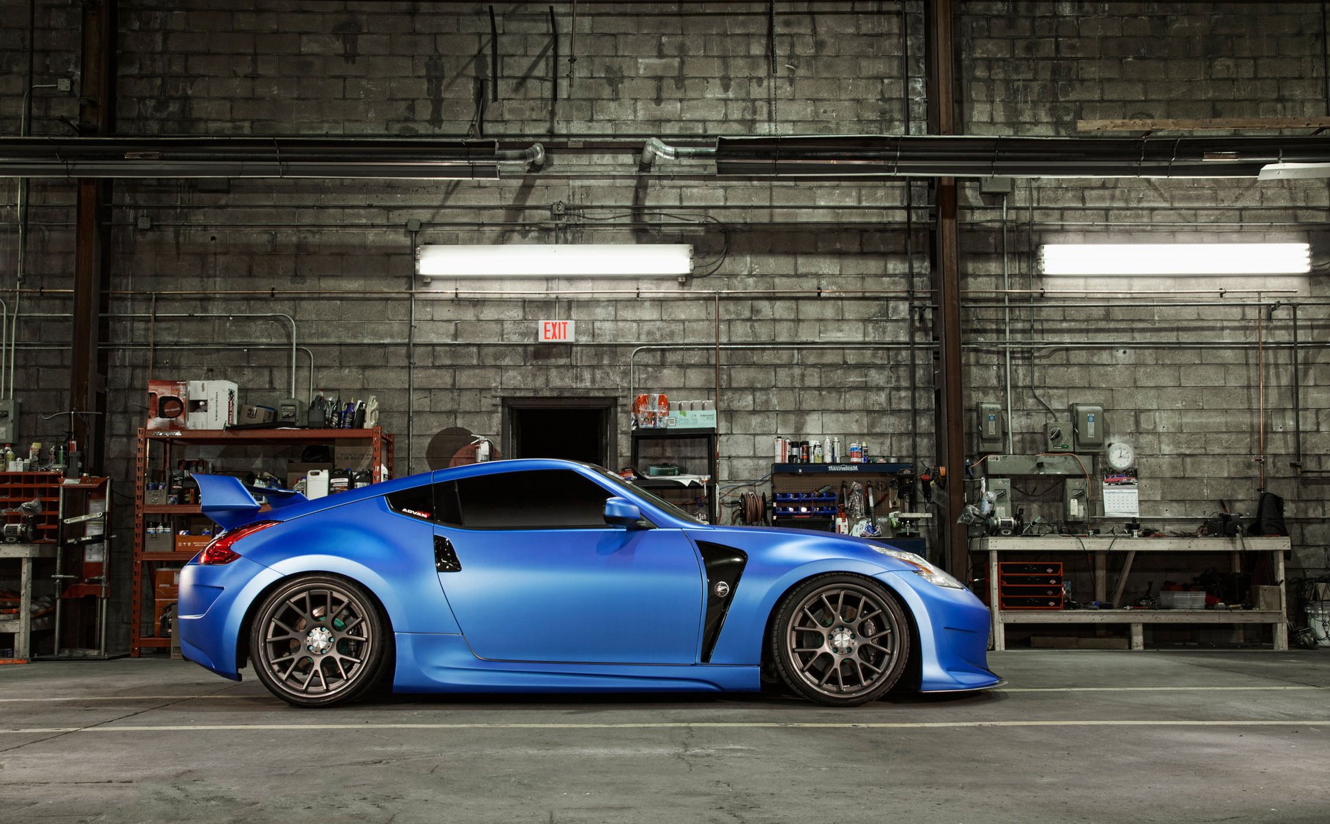 nissan wall auto 370z samochody tuning