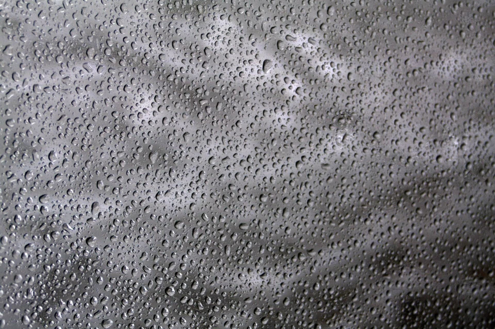 kropla deszcz woda okno monochromatyczny spada