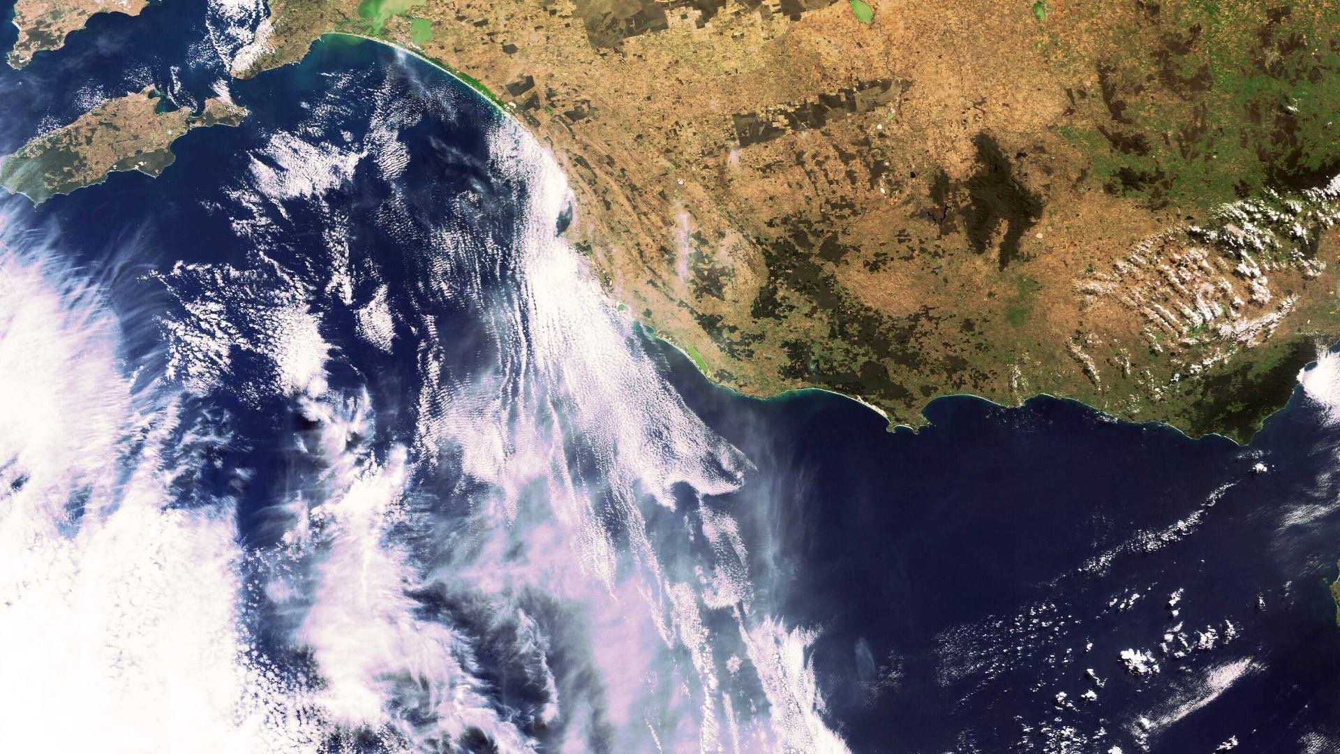 kosmos ziemia migawka chmury niebo victor harbor portland