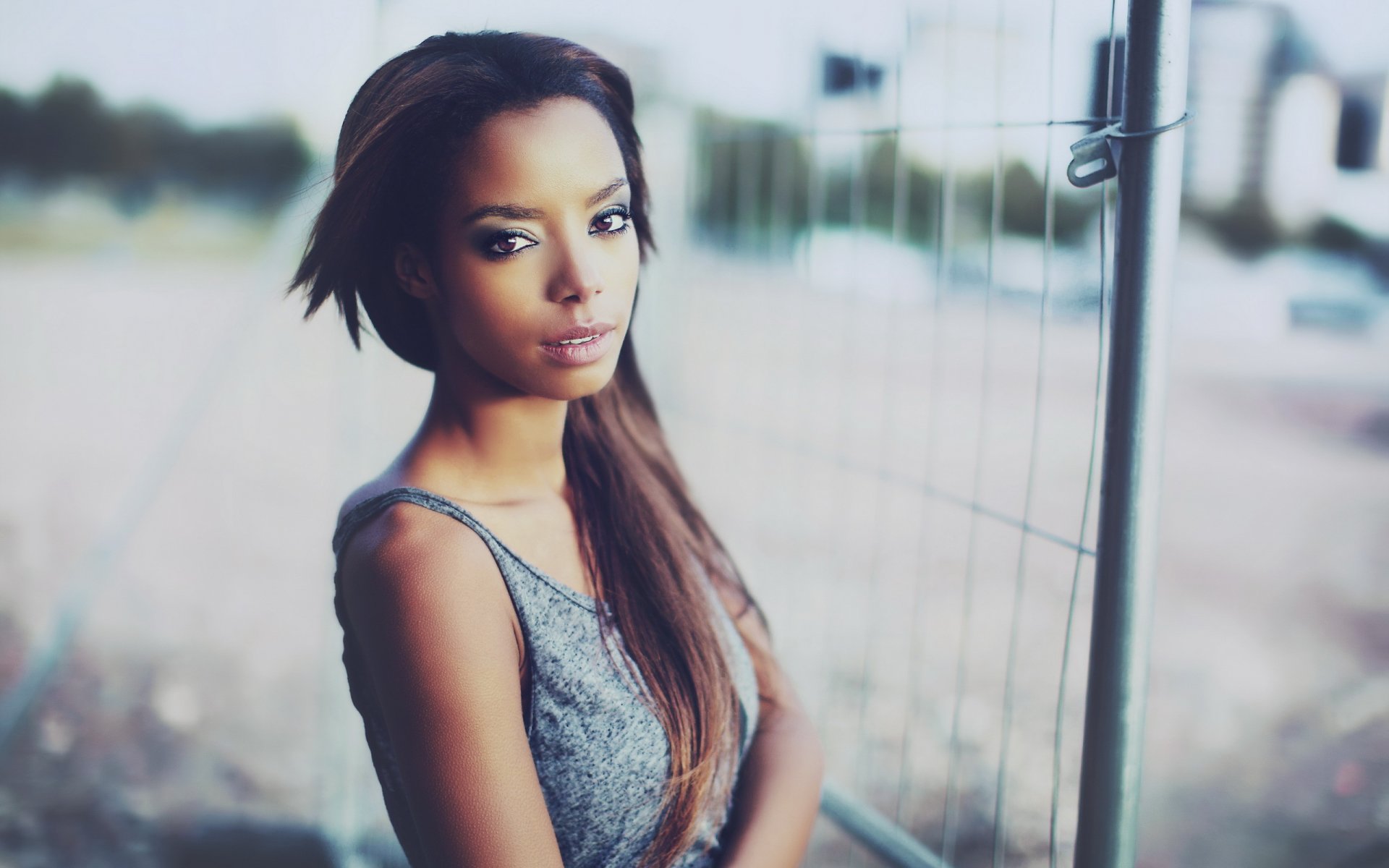 dziewczyna wygląd tło