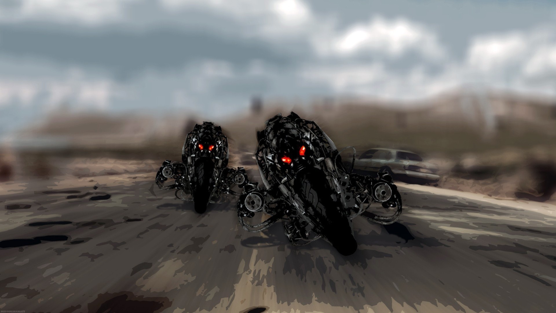 mechanizmy terminator roboty fantastyka