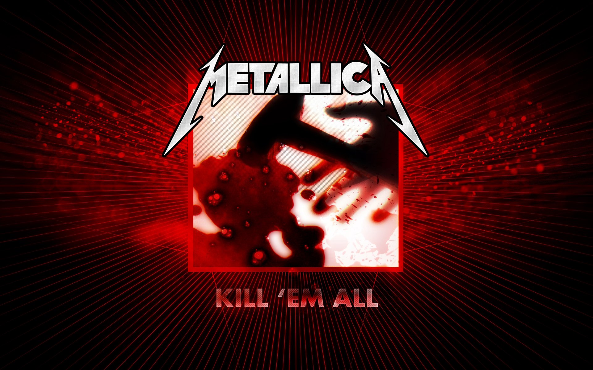 metallica pierwszy album z 1983 roku okładka zabij ich wszystkich