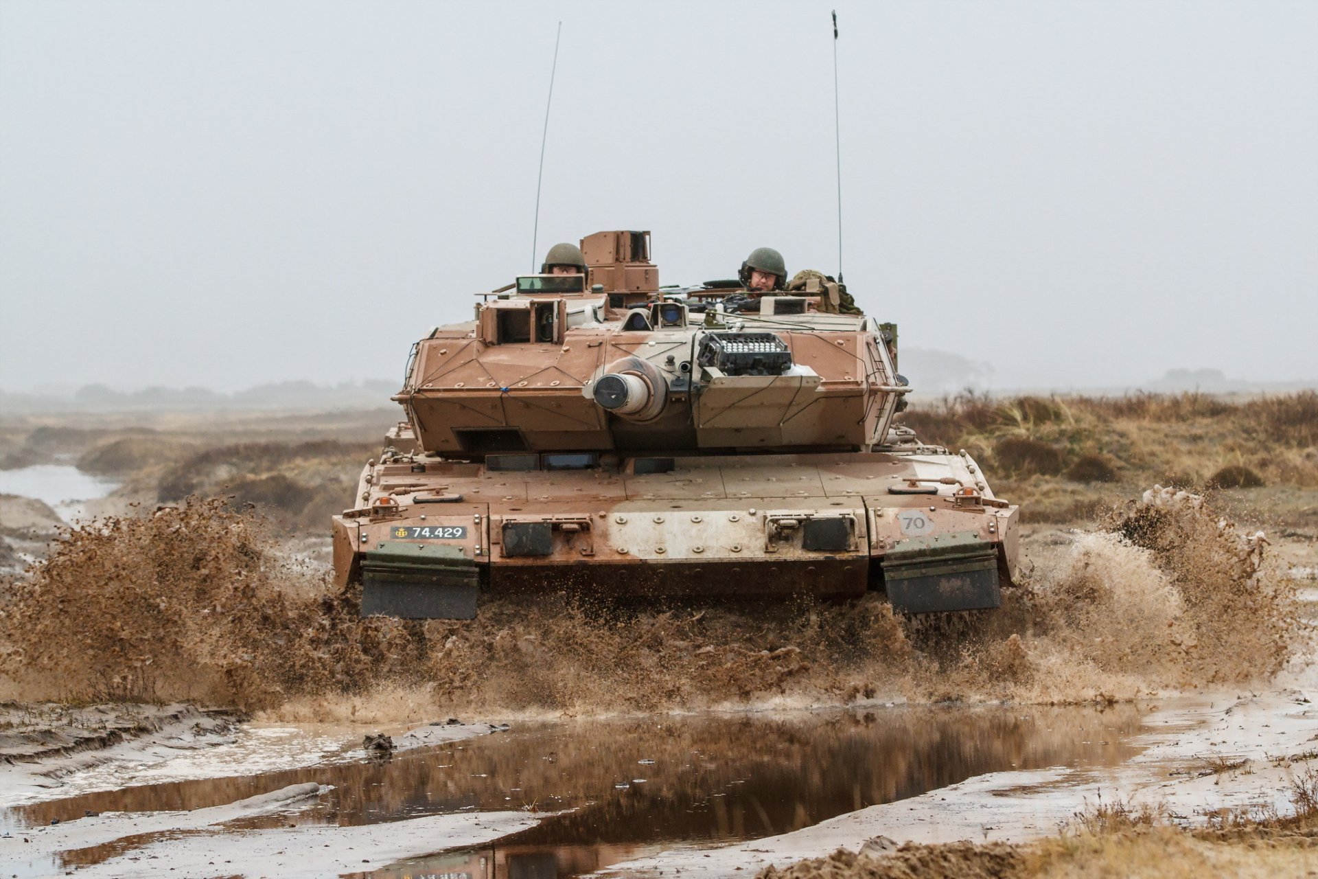 armia duńska czołg broń