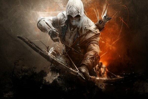 Connor Kenway z gry Assassins