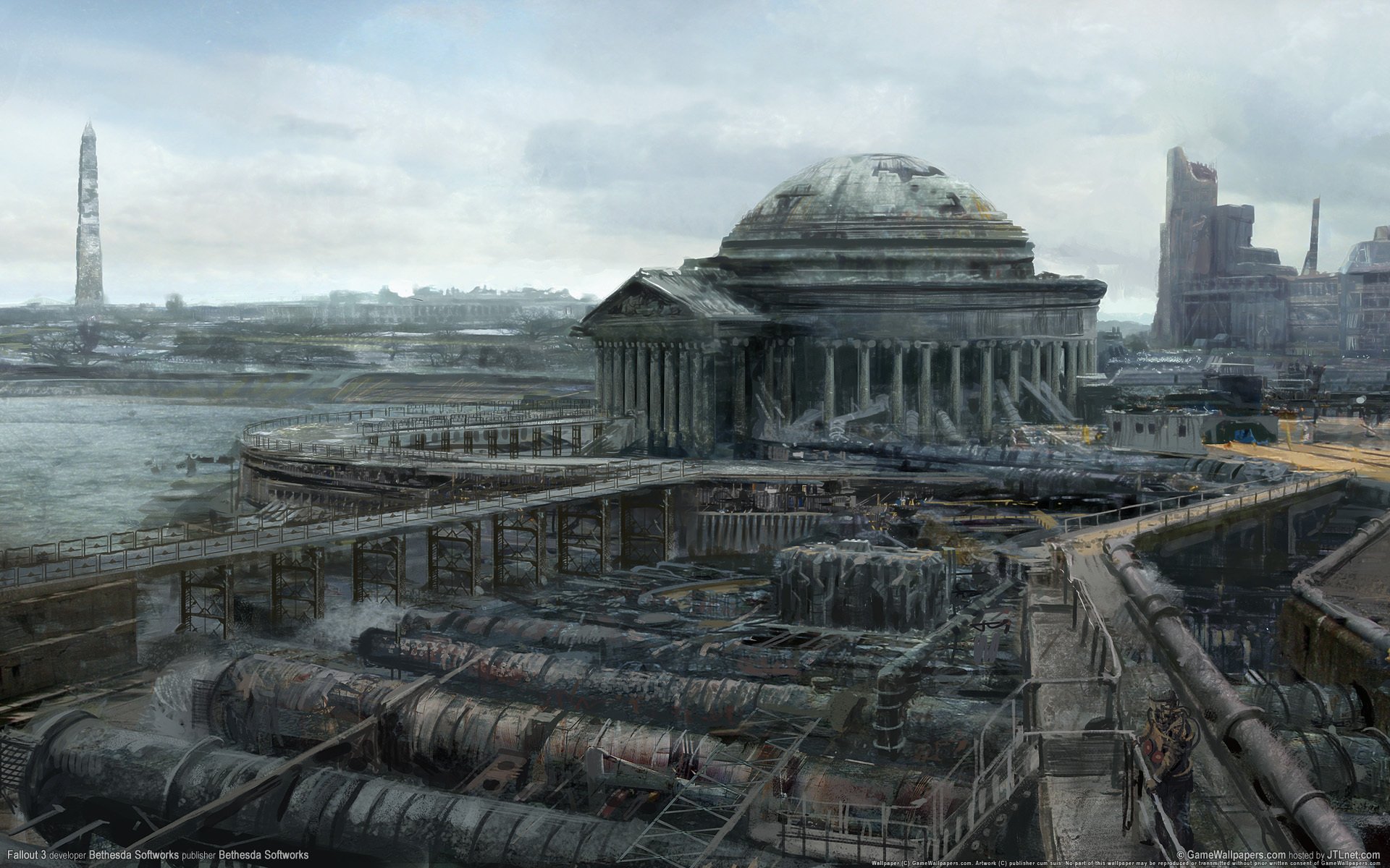 fallout miasto ruiny