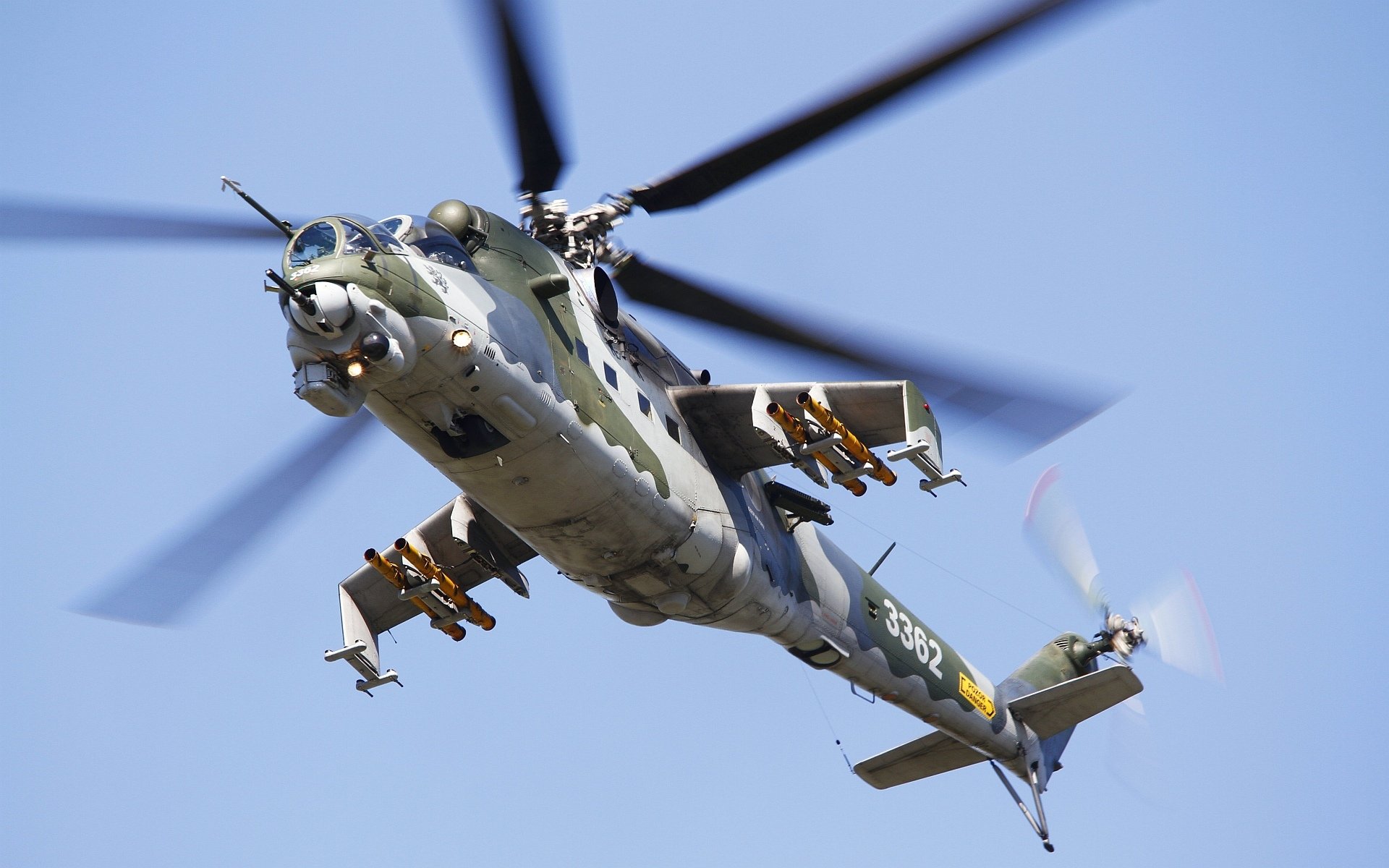 mi-24 walki ostrza lotu